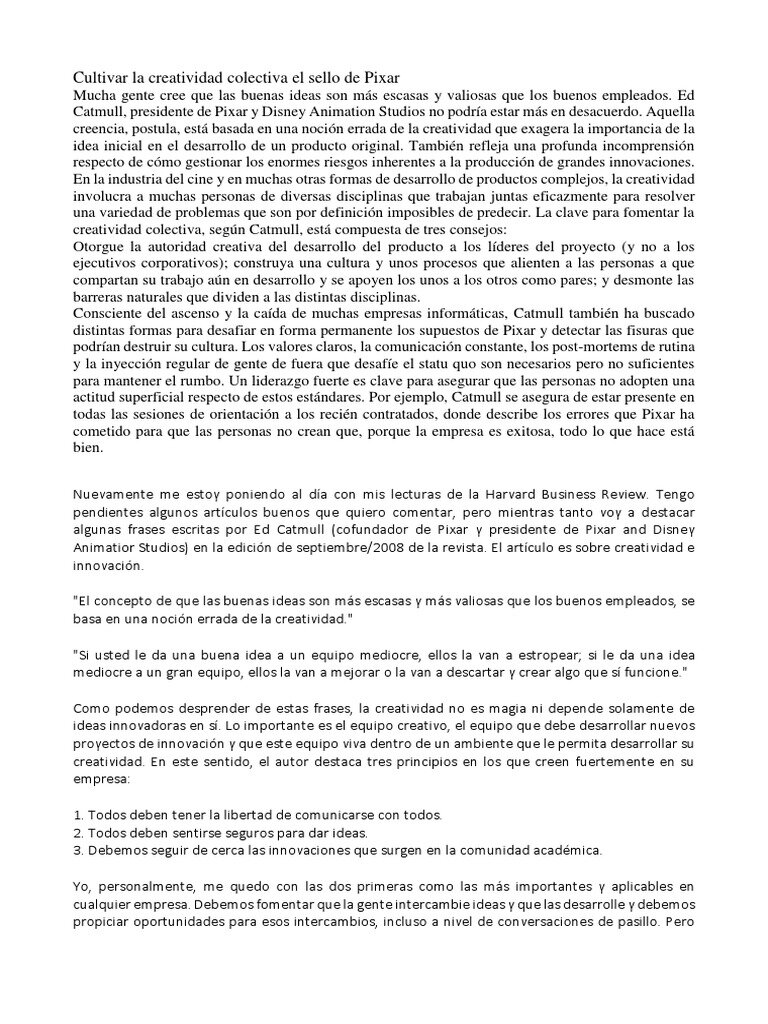 Aprovechando la Creatividad Colectiva