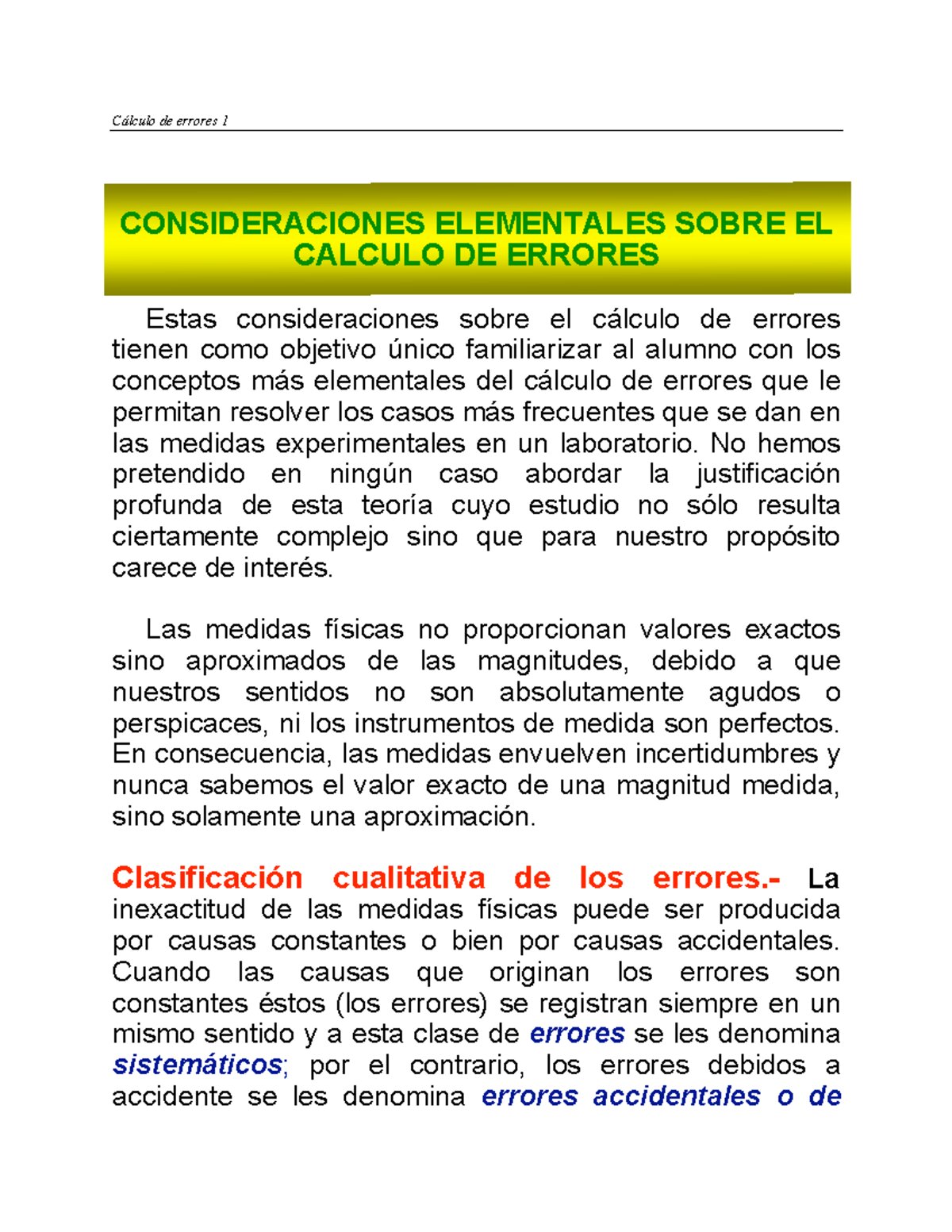 Consideraciones Finales y Errores Comunes