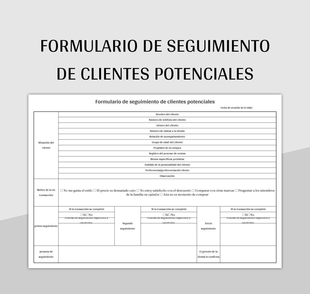 No dar seguimiento a los clientes potenciales