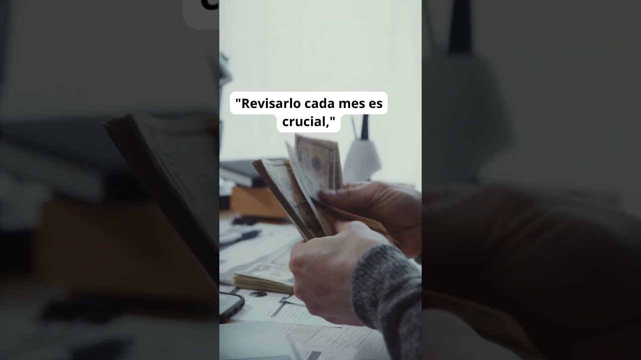 Revisa y ajusta tu plan regularmente
