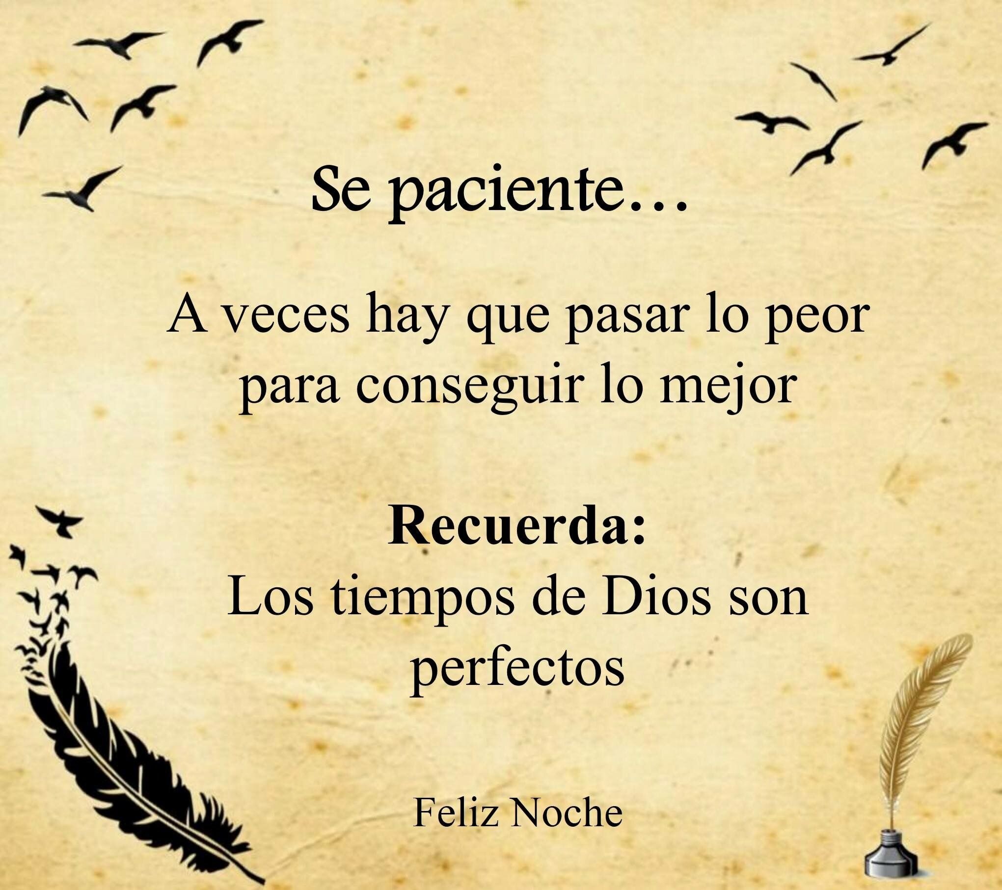 Sé Paciente y Persistente (No Insistente)